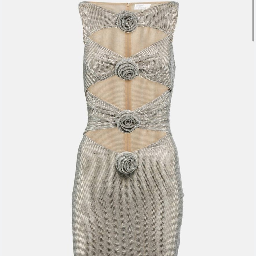 Giuseppe di morabito embellished cutout dress